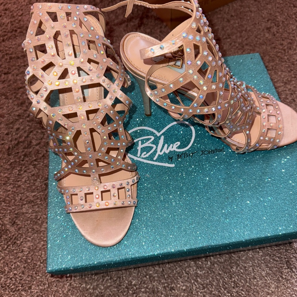 Betsey Johnson women’s  Strappy Heels